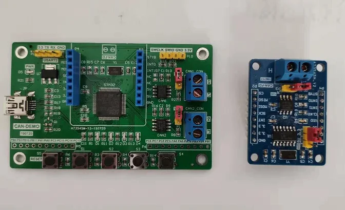 Для пользовательских CANFD модуль CANFD McP2517 CANFD макетная плата отправить stm32103 исходный код