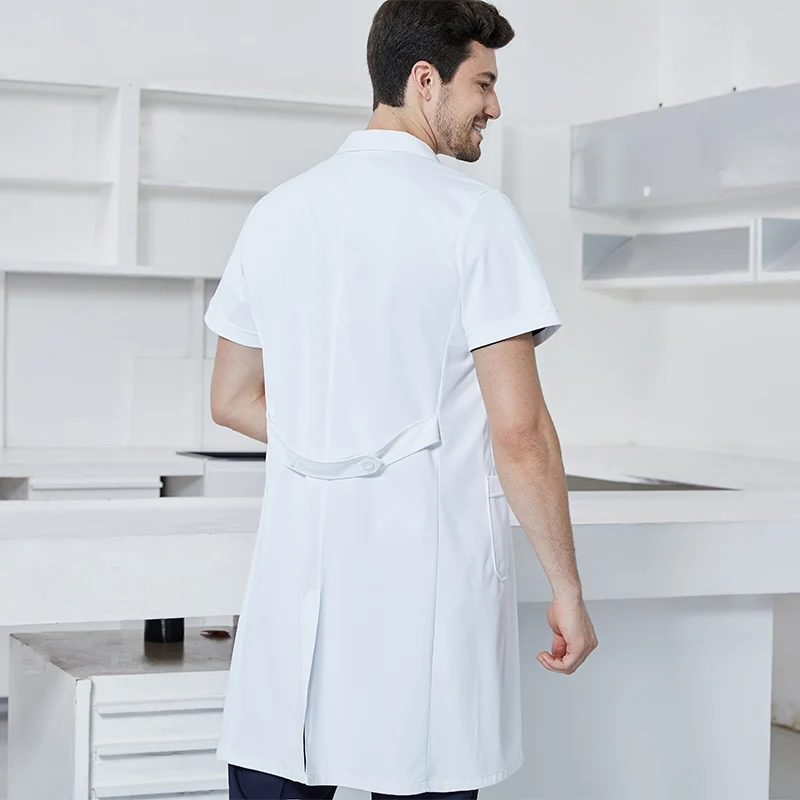 Wholesale Medical Uniforms Clothes Spot white coats medical spa hospital gown lab coat nurse scrub uniform pharmacy veterinary