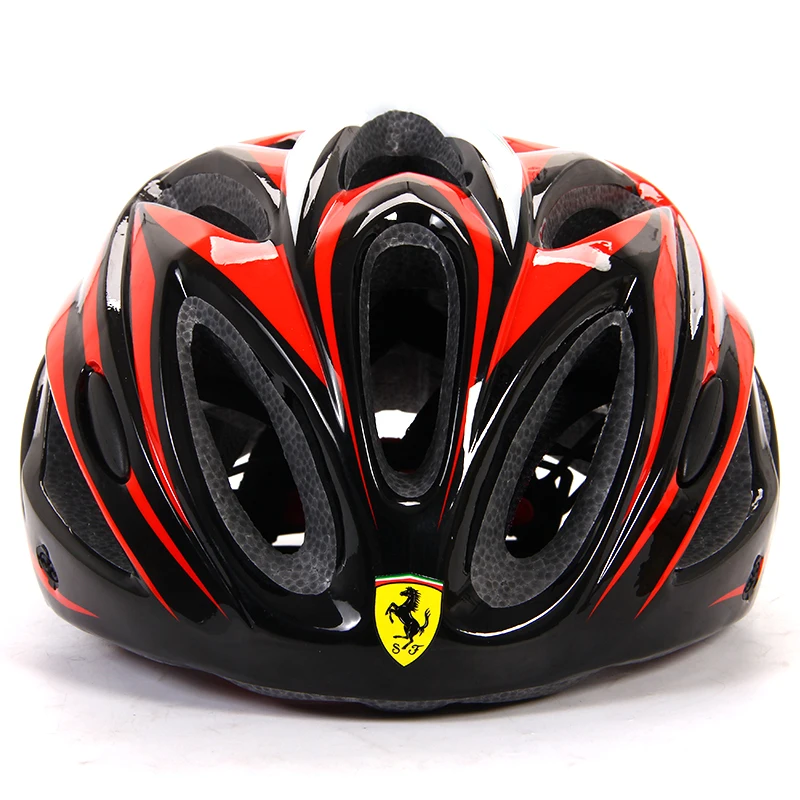 Спортивный шлем Ferrari регулируемый Сверхлегкий защита для велосипедного катания