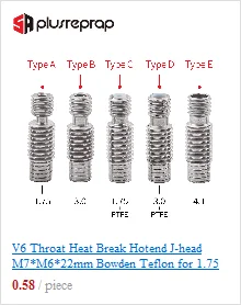 V6 j-головка 24 В все металлические Hotend Уэйд или Боуден экструдер нагреватель термистор вентилятор сопла теплоотвод для 1,75/3 мм 3d принтер Часть