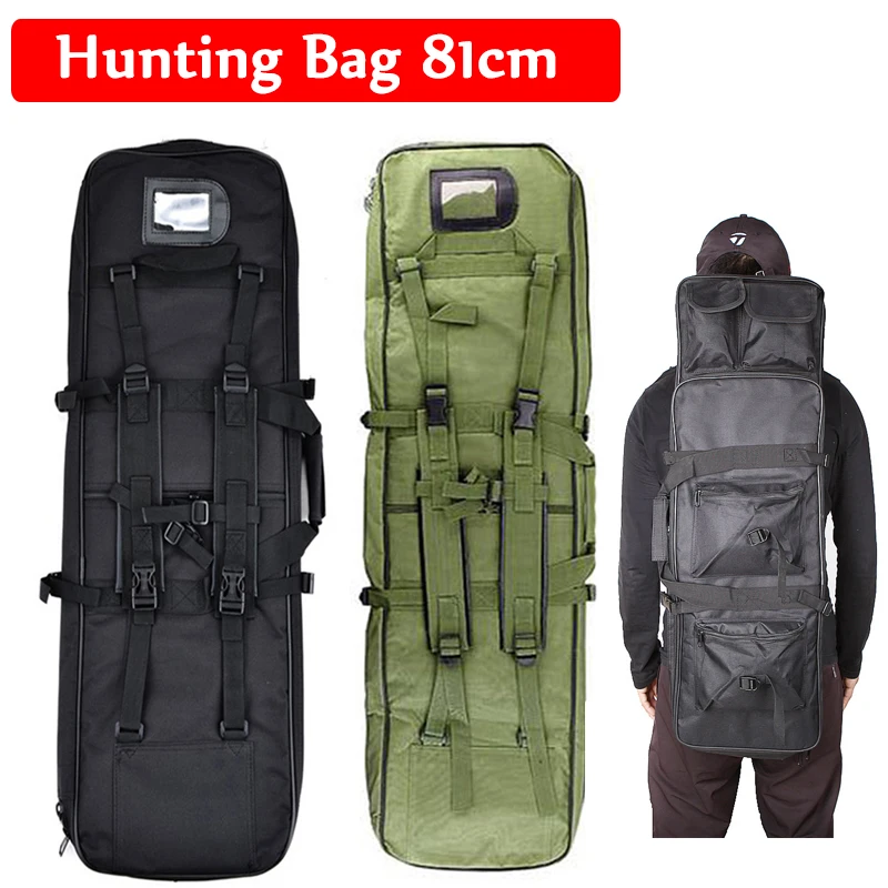 Nylon Holster About 94cm Rifle Shoulder Backpack Hiking Hunting Sport Bag 