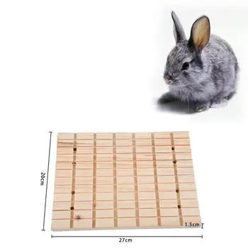 

2020 Wooden Scratching Board Wear Resistant Claw Grinding Toy for Pet Rabbit