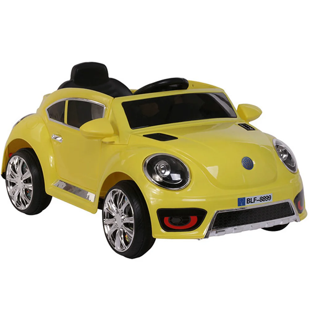 Beetle Детский Электрический четырехколесный автомобиль с дистанционным управлением двойной Электрический двойной привод с ранним обучением