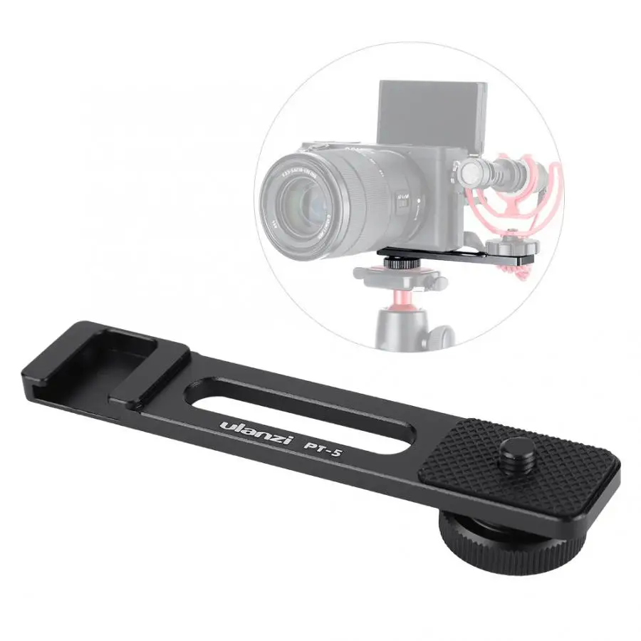 ULANZI PT-5 Vlogging крепление для микрофона Штатив Адаптер кронштейн Подставка SONY A6400 A6500