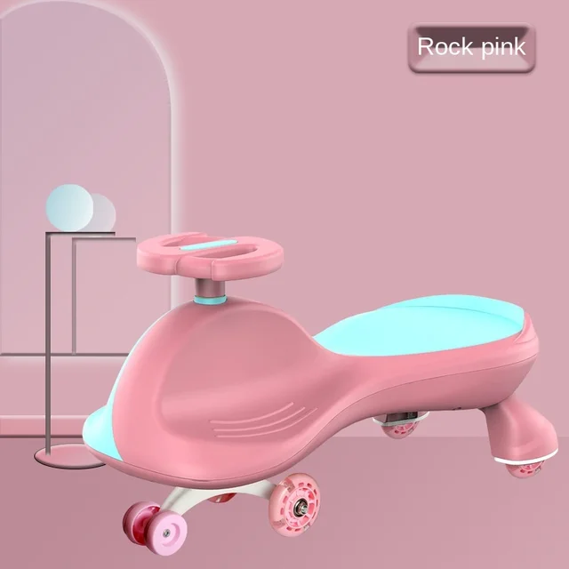 Children Twisting, Baby Car Mute Universal Wheel Side Turn Adults Can Sit Balance Toddler Rocking Slide Doki Toy 2022 New 5