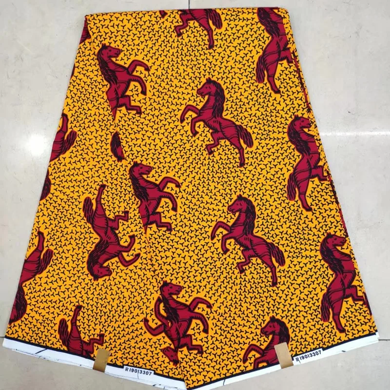 Анкара ткань, Африканский воск ткань с Африканским принтом Ткань 6 ярдов хлопок ткань для пэчворка Африканский батик Печатный воск JSX-A14