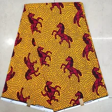 Анкара ткань, Африканский воск ткань с Африканским принтом Ткань 6 ярдов хлопок ткань для пэчворка Африканский батик Печатный воск JSX-A14