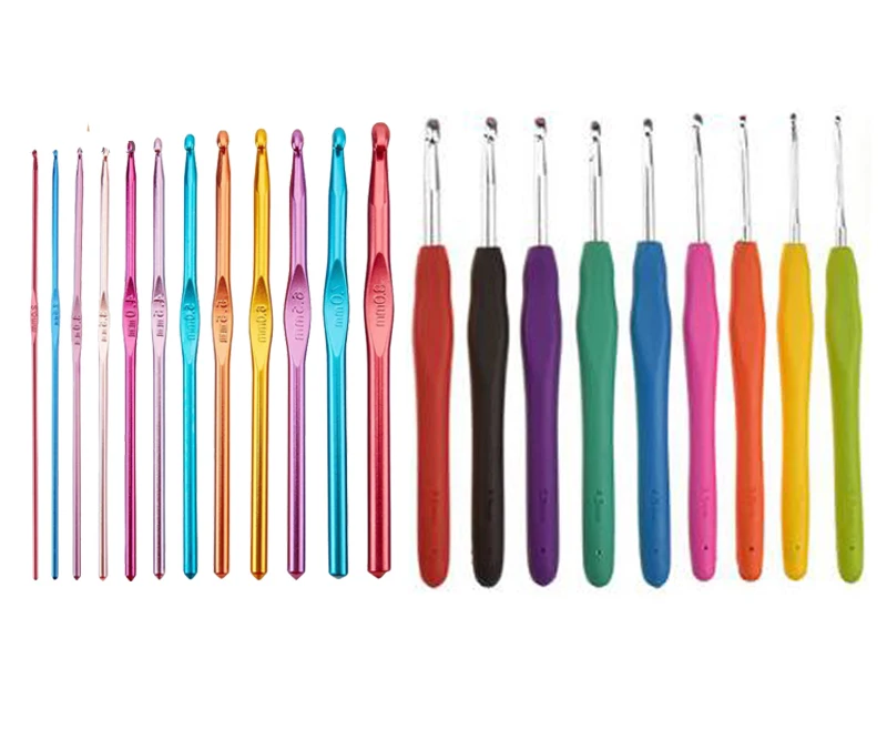 21 Pcs Crochet Hooks