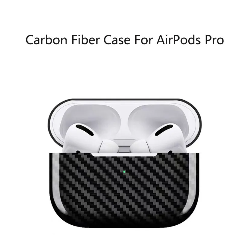 Ультратонкий чехол из углеродного волокна для Apple AirPods Pro беспроводные наушники с