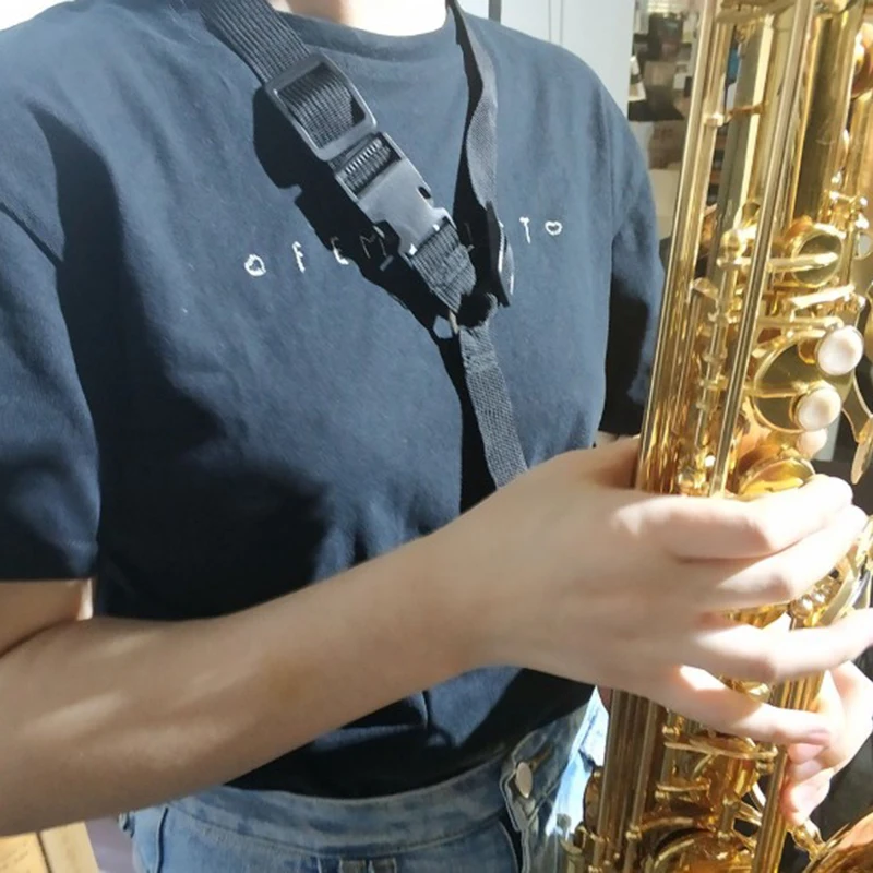 Регулируемый саксофон Sax Жгут плечевой нейлоновый ремень для альт/тенор/сопрано саксофон Запчасти Аксессуары