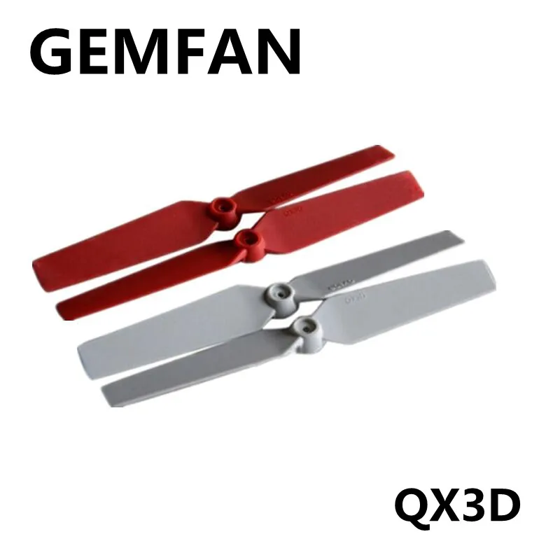 

2Pair/lot Gemfan 4.5inch Mini Propeller QX3D Nylon Glass Fiber Propellers For Blade 200QX Quadcopter Mini FPV RC Multirotor