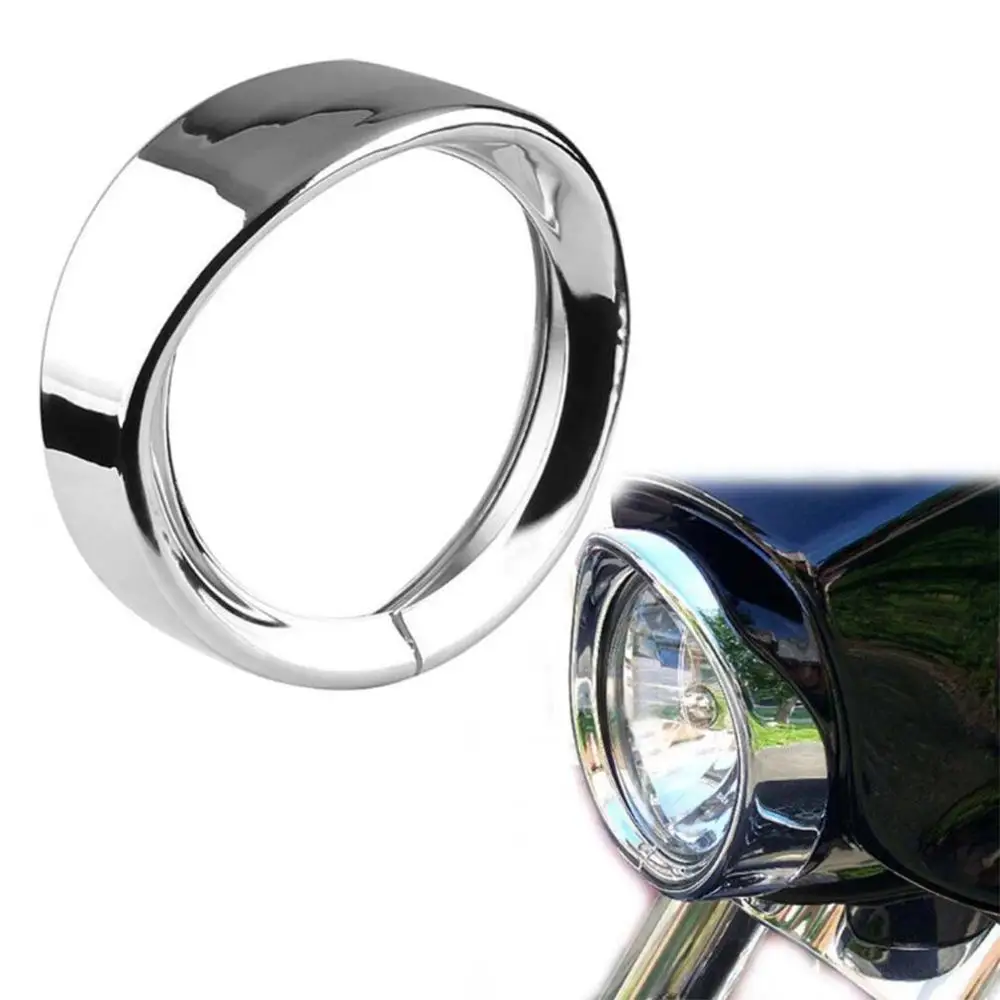 

7 Inch Motorcycle Headlights Modified Protective Cover Motorcycle Headlight Decorative Ring
