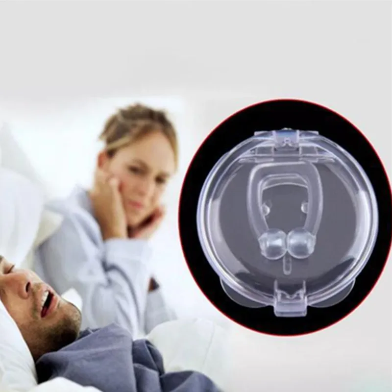 New Silicone gel powerful magnetic rest anti snore snoring nasal stopper therapy sleep aid device bruxismo cpap machine