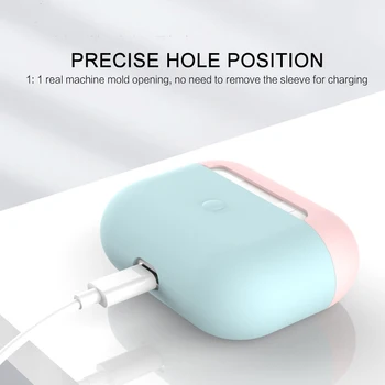 

Silicone Case For Apple Airpods Pro Wireless Bluetooth Headset Protective Cover Sleeve Anti Fall Anti Shock