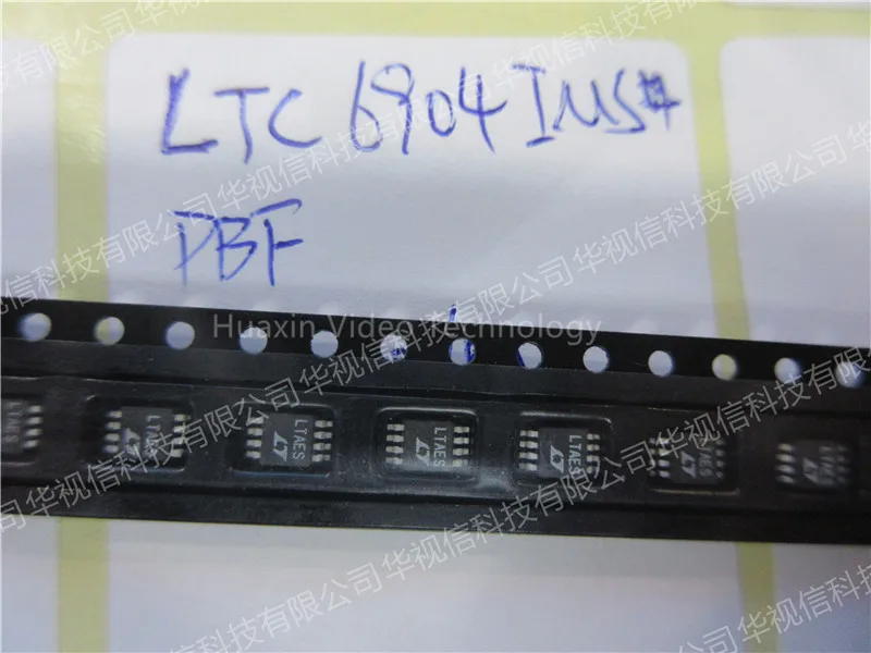 LTC6904IMS8# PBF программируемые осцилляторы 1 кГц-68 МГц последовательный порт Progmable Osc чип