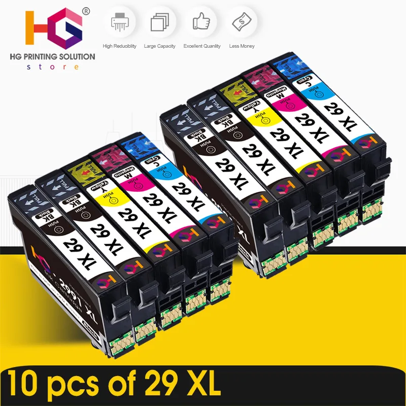 Printer Supplies Inkjet Ink Cartridge Ink Cartridge 29XL Ink Cartridges Compatible T29XL T2991 For Epson XP235 XP245 XP247 XP255 XP257 XP332 XP335 Printer