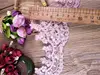 Venise-tela de cordón con lentejuelas, ribete de encaje de malla, apliques de costura artesanal para decoración de boda, flor rosa, veneciana, 1 metro ► Foto 2/6