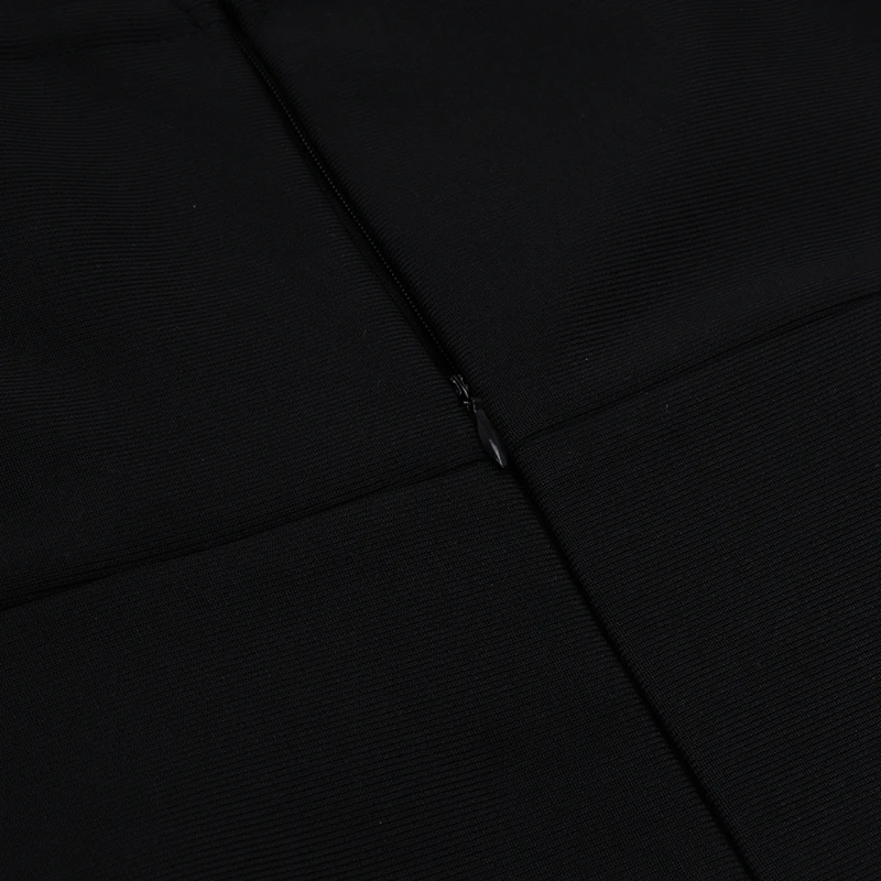 INDRESSME Новое модное женское сексуальное платье без бретелек с перьями и бусинами, Бандажное мини-платье без рукавов, вечерние Клубные облегающие платья