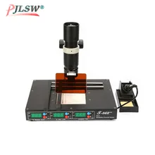 Горячая PUHUI T862 T-862++ IRDA Инфракрасная паяльная машина, bga сварщик SMD SMT паяльная станция