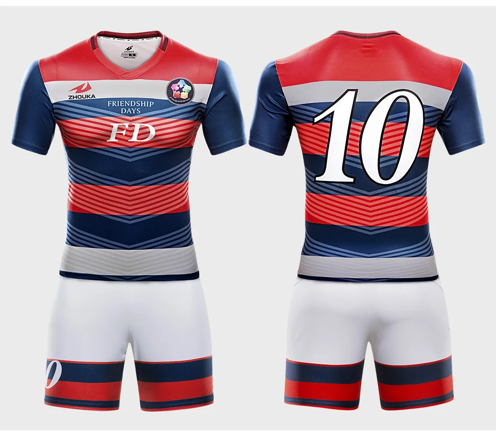 Custom Soccer Jersey Sets Football Uniform shirts Thai Quality Fully Sublimation Camisetas ...