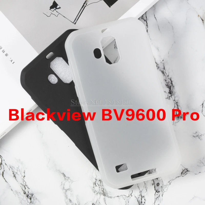 2 цвета для Blackview BV9600 Pro IP68 гель Пудинг Мягкий защитный из ТПУ задняя крышка