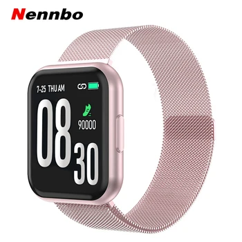 

New T88 Smart Watch Full Screen Touch Women Men Smartwatch Waterproof Sports Tracker Heart Rate Blood Pressure Measurement Watch