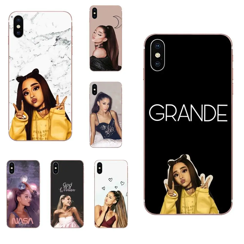 Ариана Гранде "сделай сам" для Huawei NOVA 2 V20 Y3II Y5 Y5II Y6 Y6II Y7 Y9 G8 G9 GR3 GR5 GX8 Prime мягкий чехол мобильного телефона