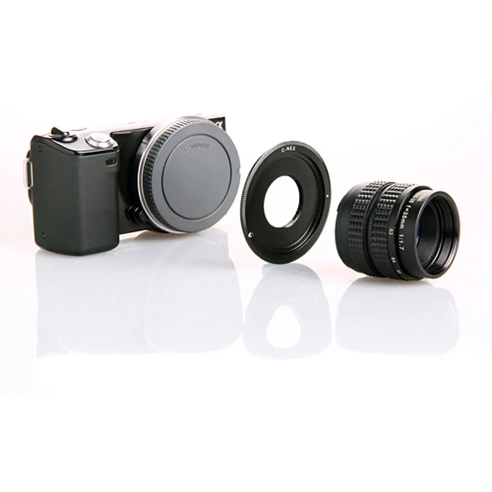 35mm F1.7 CCTV TV Movie lens+C Mount+Macro ring for Sony E Mount Nex-5T Nex-F3 Nex-6 Nex-7 Nex-5R A6300 A6100 A6500 A5100