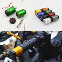 Мотоцикл рукоятка заканчивается ручки Кепки слайдер для Kawasaki Ninja 250 300 400 1000 ER6F Ninja400 ZX6R ZX10R ЧПУ 8 цветов