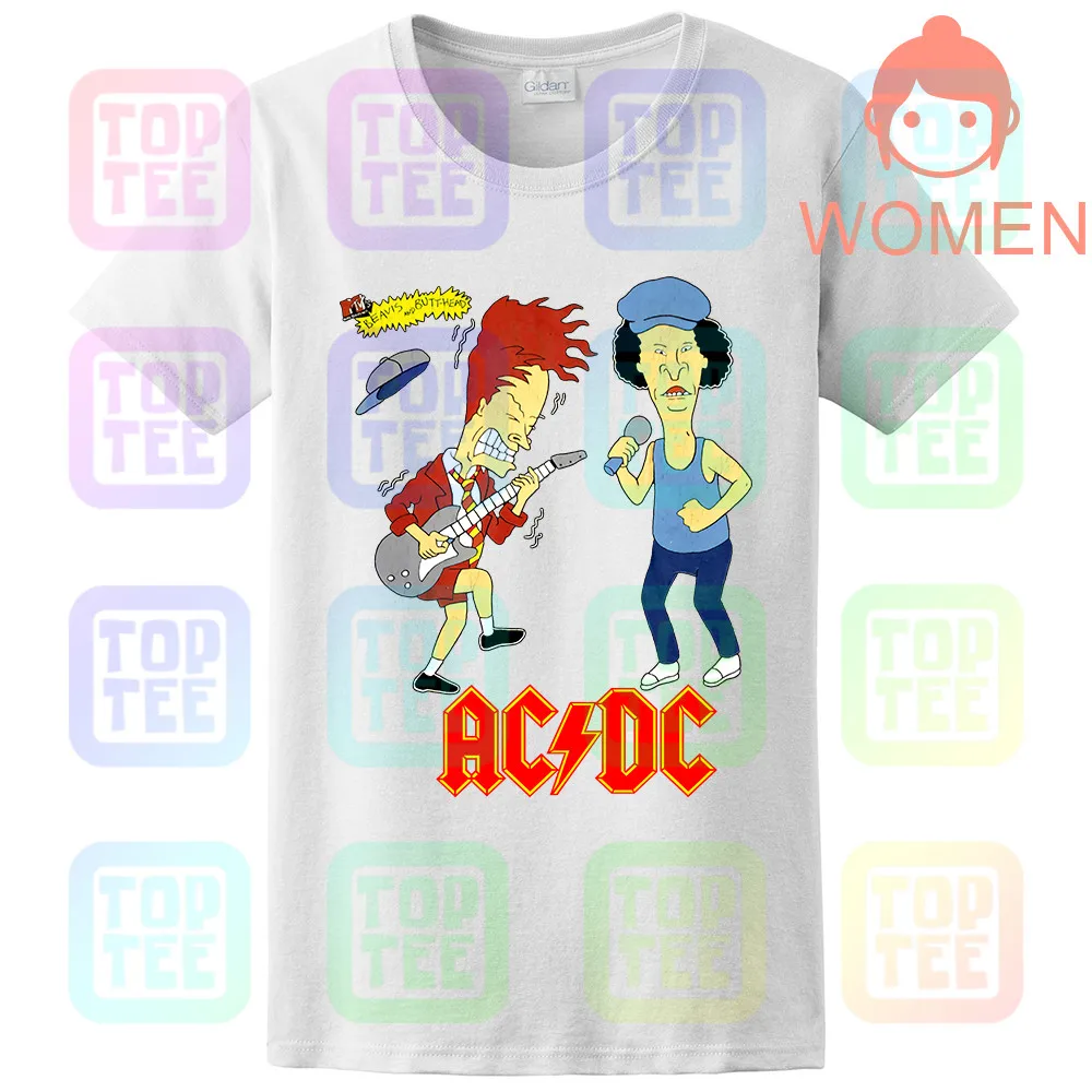 Ограниченная серия! 1996 AC/DC Beavis and Butthead футболка тяжелый ...