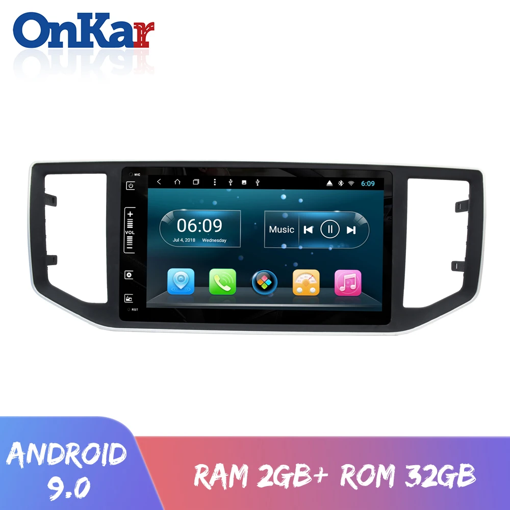 ONKAR 10 1 дюймовый экран для VW VolksWagen Crafter Van Man 2018 2019 Android 9 0 Din автомобильный Головной