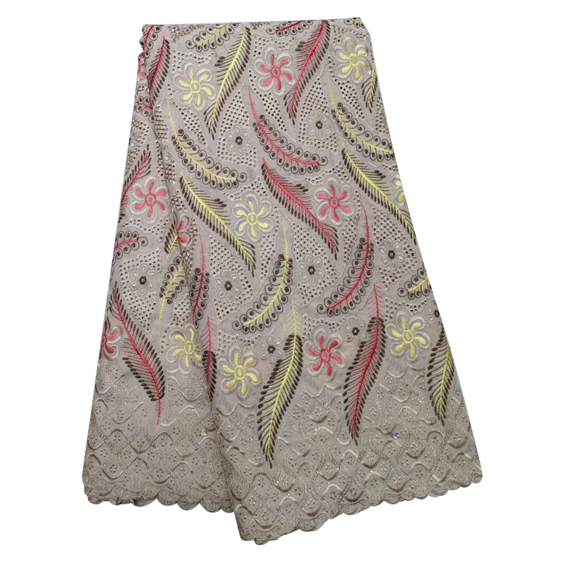 

New Arrival Nigerian George Lace Fabrics 2020 African French Voile Lace Fabrics Beaded High Quality For Wedding Party Dress