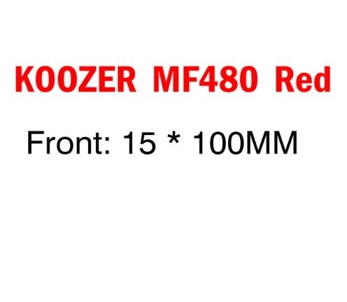 KOOZER MF480 ступица 6 подшипников 24 т трещотка 32 отверстия быстрый выпуск через ось горный велосипед Массажер для 8-11S XD100* 135 142*12 мм - Цвет: Red 15x100