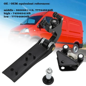 

RIGHT SLIDING DOOR GUIDE ROLL 3 SET For Renault Master III NISSAN NV400 OPEL Movano B 8200661119, 777946809R, 745963412R