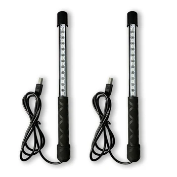 

UV Light, Travel Wand UVC LED Light USB Germicidal Light Tube Handheld(2Pack)
