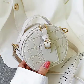 

Stone pattern Mini Tote Saddle bag 2020 Summer New High-quality Leather Women's Designer Handbag Travel Shoulder Messenger Bag