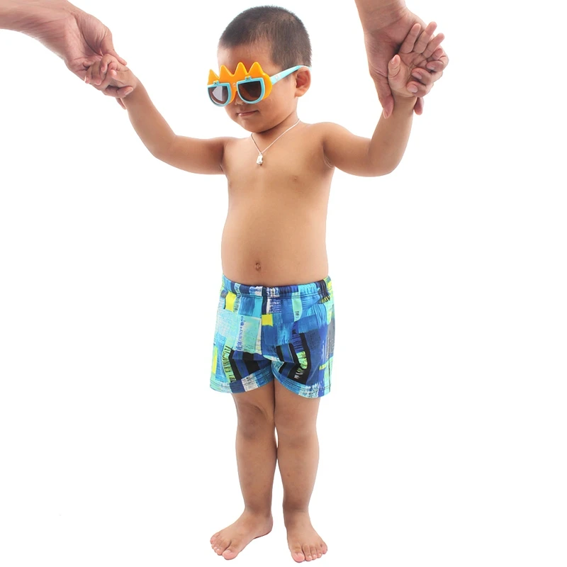 Swimmart/детский От 2 до 12 лет, милый купальный костюм для мальчика, детский купальник с завязками на талии, пляжная одежда, подростковые Шорты для плавания, купальные костюмы для малышей
