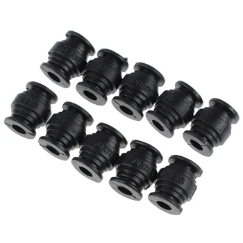 

10x High elastic vibration prevention rubber ball dual head gimbal PTZ for FPV black