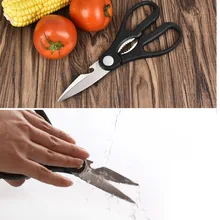 Многофункциональные бытовые кухонные ножницы из нержавеющей стали для приготовления пищи, нож для выскабливания рыбьей чешуи, нож для открывания грецкого ореха