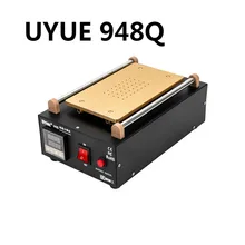UYUE 948Q Встроенный вакуумный насос металлический корпус стеклянная машина-сепаратор с ЖК-экраном макс 7 дюймов комплект с силиконовым ковриком