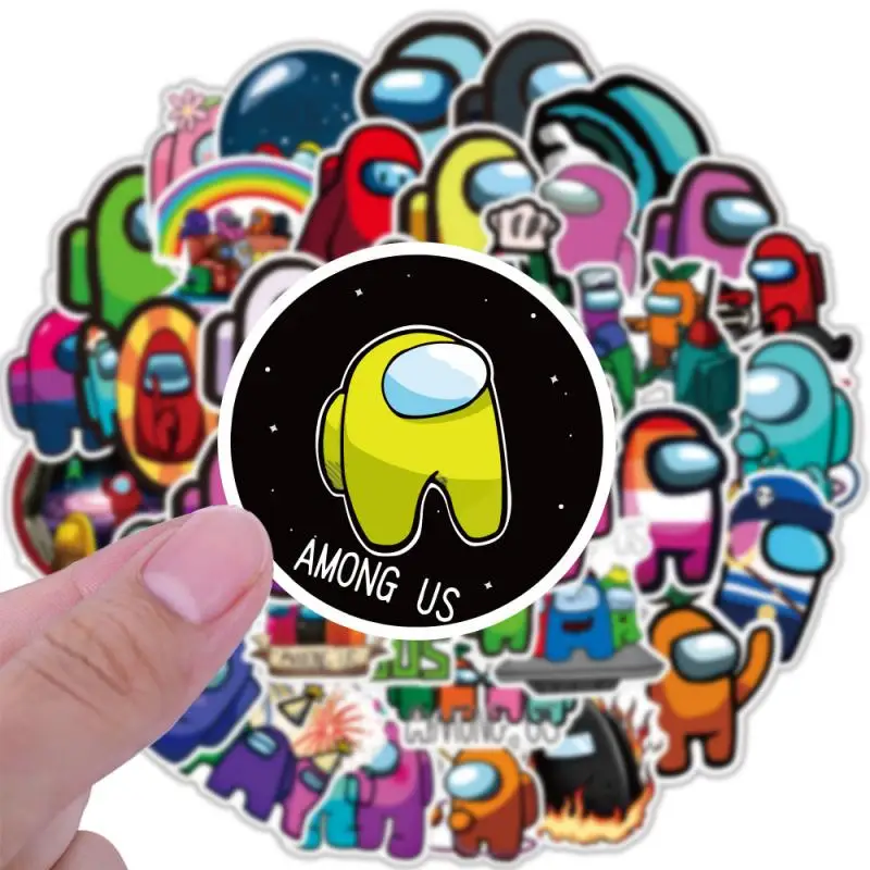 

50/100PCS/Pack Anime Game Stickers For Notebook Motorcycle Skateboard Computer Children Graffiti Sticker Kids Classic Toys