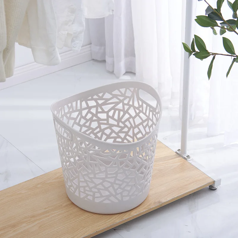 

Hollow out BIRD'S NEST Large Size Laundry Basket Household Plastic Storage Basket Toy Storage Lou Bathroom Laundry Basket