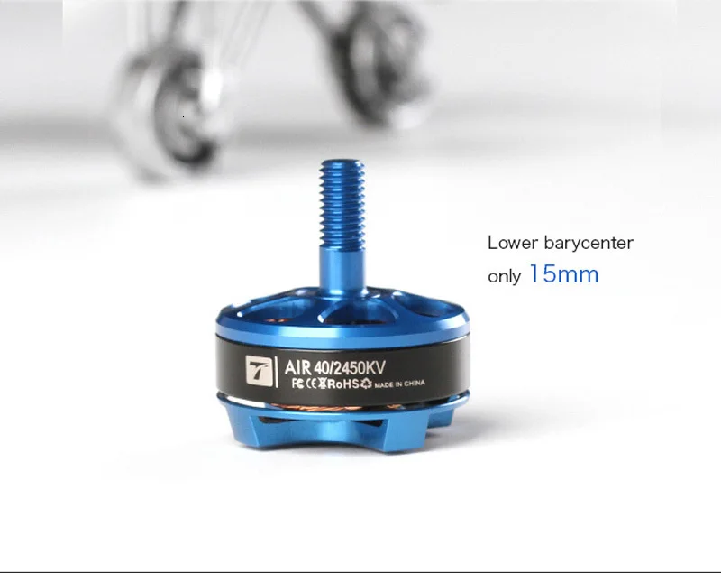 Air40 3-4s T двигатель Fpv двигатели 2450kv Бесколлекторный двигатель двигатели 3 мм стальной вал для мультиротор Fpv