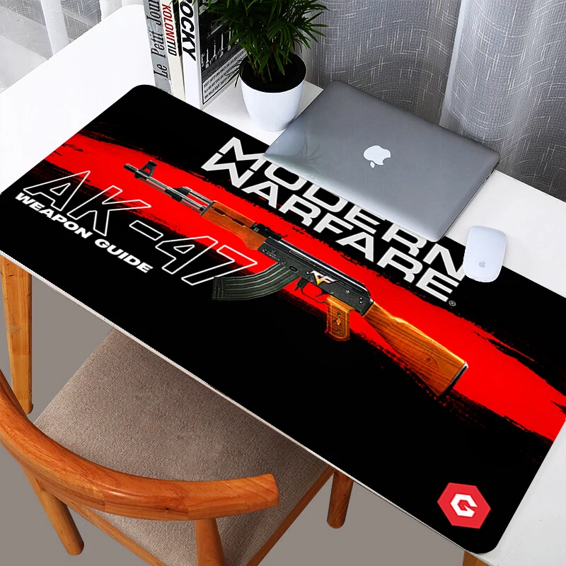 Ar 15 Ak47 Gun Gaming Mouse Pad Gamer XL HD Home Mousepad XXL MousePads Soft Anti Slip Office Rubber PC Mice Pad gaming mousepad mouse pad