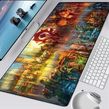 

WOW XL Speed Computer Mouse Pad Gaming MousePad Large Mouse pad Soft Gamer XXL Mause Carpet PC Desk Mat keyboard pad For Dota 2