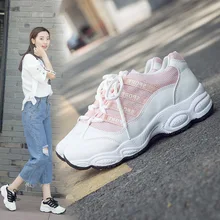 Джокер кроссовки белая повседневная обувь детская осень новая Корейская версия Torre кроссовки женские носки кроссовки прогулочная обувь