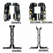 Carte de Charge USB, câble flexible et Port de Microphone pour ASUS Zenfone 2 ZE550ML ZE551ML ZE500CL ZE550KL ZD551KL ZE600KL, nouveau=
