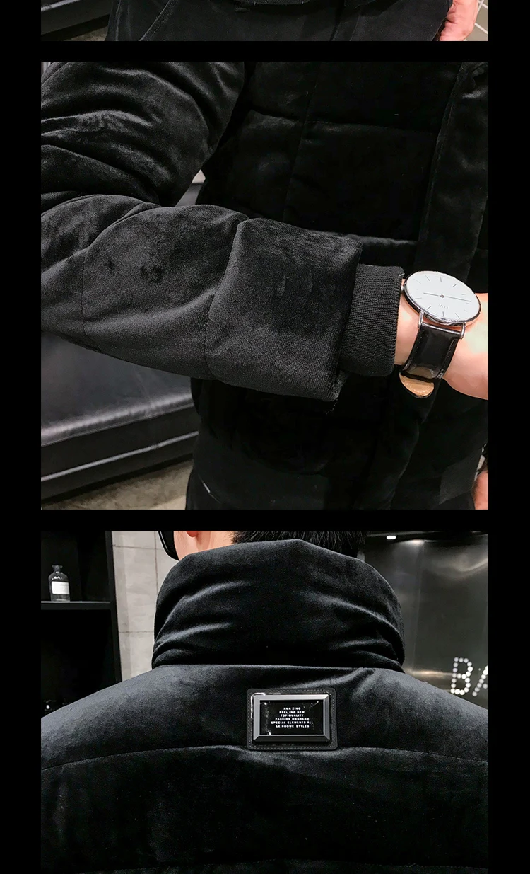 Casaca Homem Veste Homme Hiver повседневное теплое пальто для мужчин Hombre куртки новые зимние куртки мужские парки на молнии со стоячим воротником