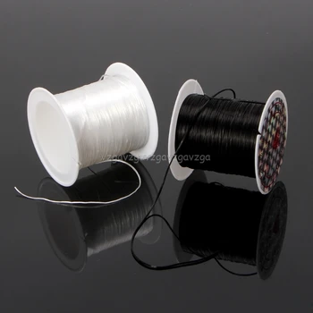 

Elastic Clear Beading Thread Stretch Polyester String Cord for Jewelry Making N04 19 Dropship
