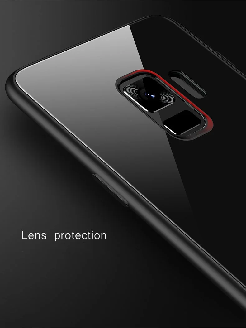 Зеркало из закаленного стекла чехол для samsung Galaxy S7 S8 S9 S10 плюс край A50 A30 A6 A7 A8 A9 Note 8 9 M20 Стекло чехол на заднюю панель